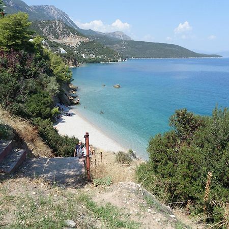 Studio In Villa In Kalloni Direkt Am Meer Eksteriør bilde