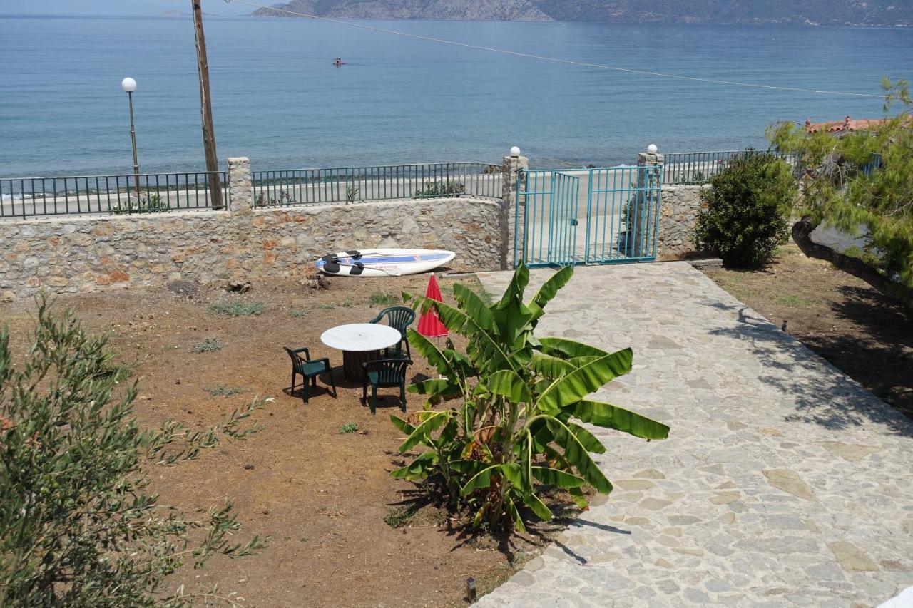 Studio In Villa In Kalloni Direkt Am Meer Eksteriør bilde