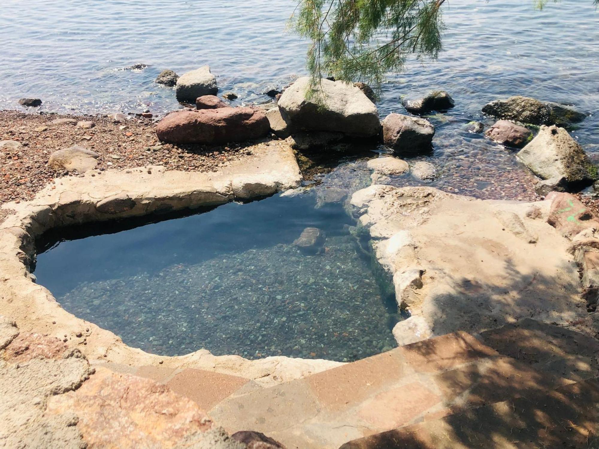 Studio In Villa In Kalloni Direkt Am Meer Eksteriør bilde